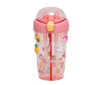 Bottiglia in Tritan 2 in 1 Sparkling Fruits