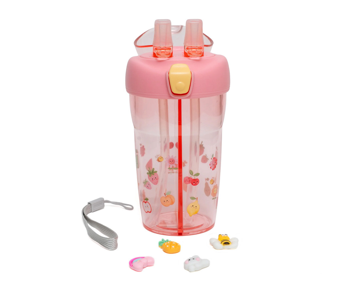 Bottiglia in Tritan 2 in 1 Sparkling Fruits