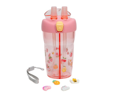 Bottiglia in Tritan 2 in 1 Sparkling Fruits