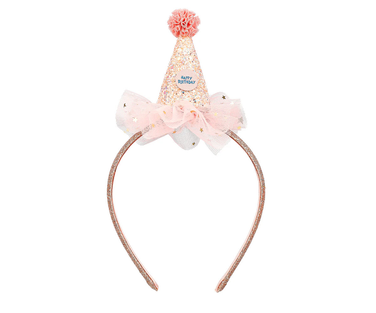 Cerchietto Compleanno Golden Party