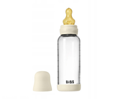 Biberón Cristal BIBS Ivory 240ml