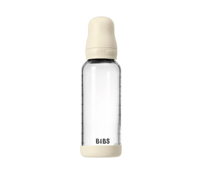 Biberón Cristal BIBS Ivory 240ml