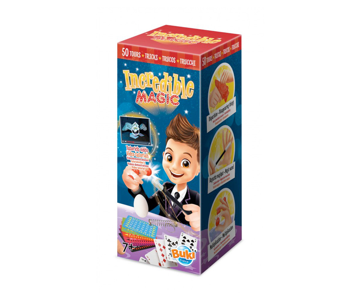 Magic Box 50 Incredible Tricks Set di Magia per Bambini