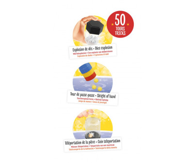 Magic Box 50 Amazing Tricks Set di Magia per Bambini