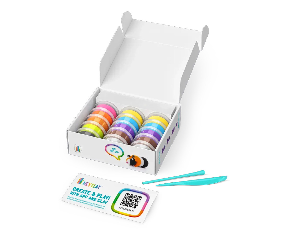 Plastilina Interactica Fluffy Pets (15 botes)