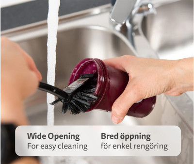 Biberón Anticólico Herobility Iron Blue 340ml