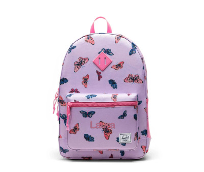 Mochila Herschel Heritage Youth Personalizable Butterfly Lavendula