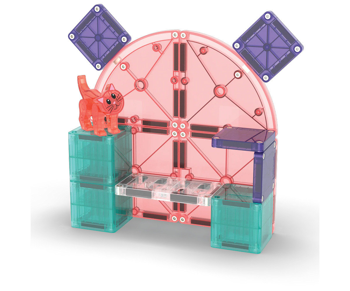 Set de Construcción Magna-Tiles Cat Tree 13 piezas