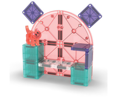Set de Construcción Magna-Tiles Cat Tree 13 piezas