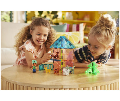 Set de Construcción Magna-Tiles Puppy Park 27 piezas