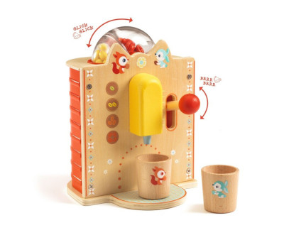 Cafetera de Madera Espresso de Grano