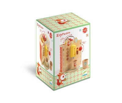 Cafetera de Madera Espresso de Grano