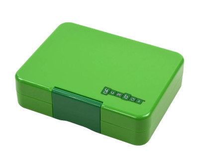 Caja Almuerzo Snack Jurassic Green Bandeja Shark 3 Compartimentos