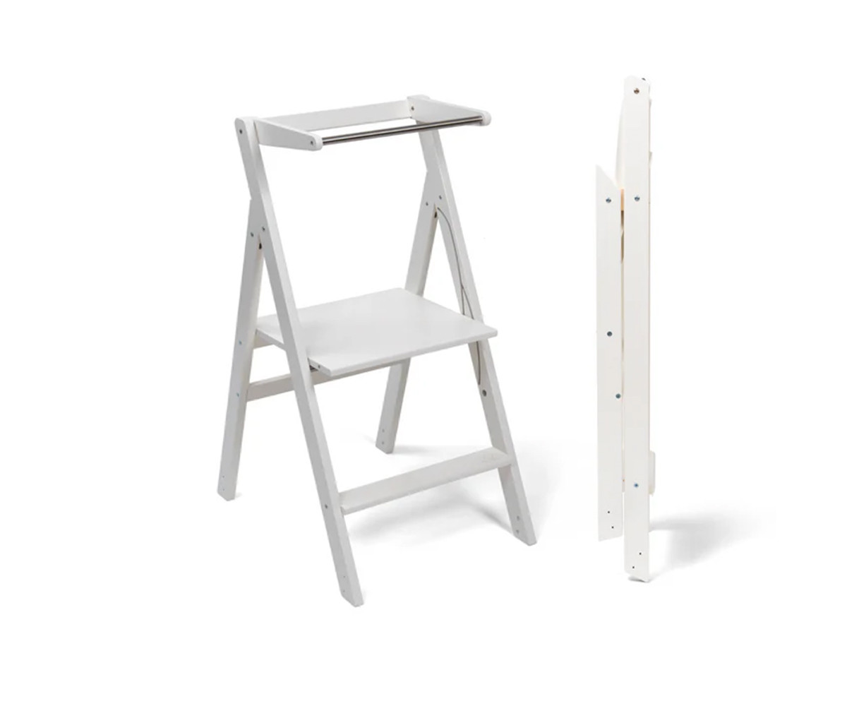 Helper Tower Montessori Step\'n\'Fold White
