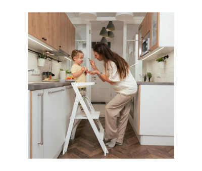 Helper Tower Montessori Step\'n\'Fold White