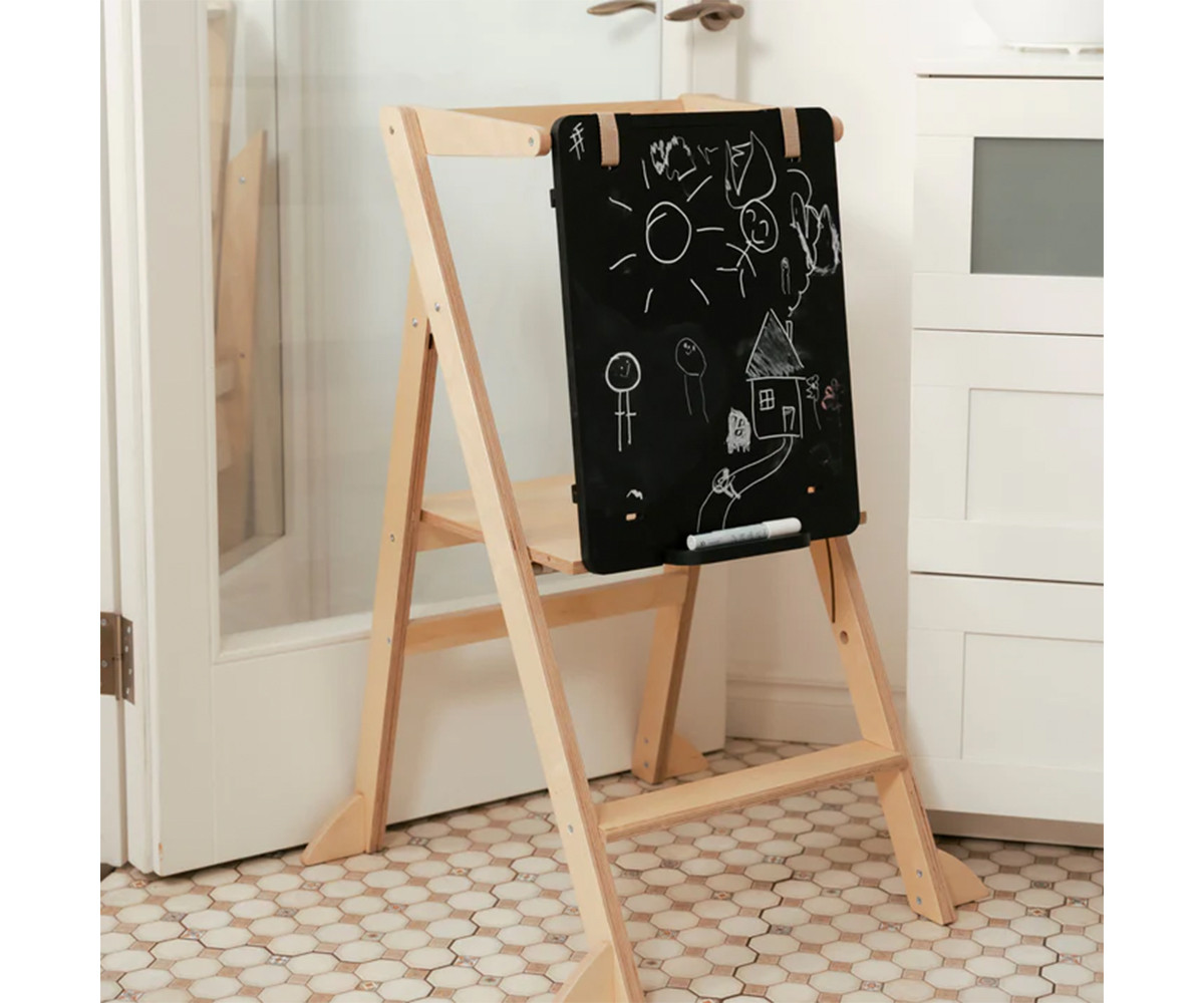 Helper Tower Montessori Step\'n\'Fold Black