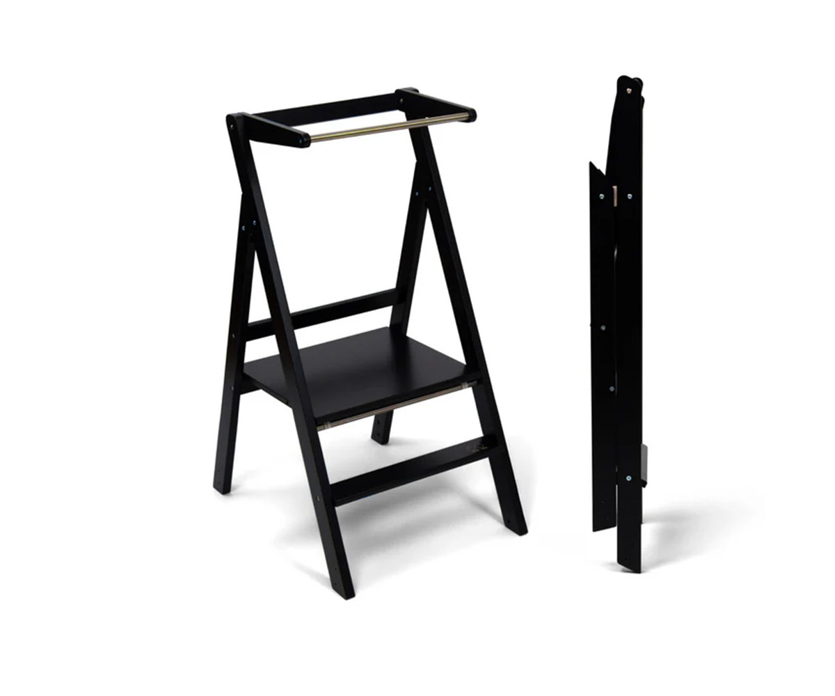 Helper Tower Montessori Step\'n\'Fold Black