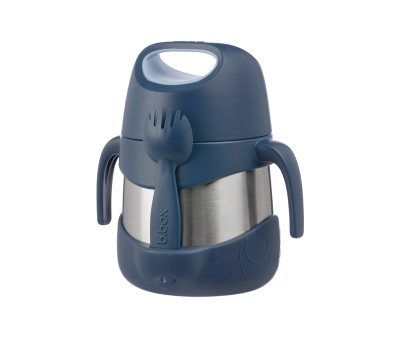 Termo con Cuchara / Tenedor 335 ml Midnight