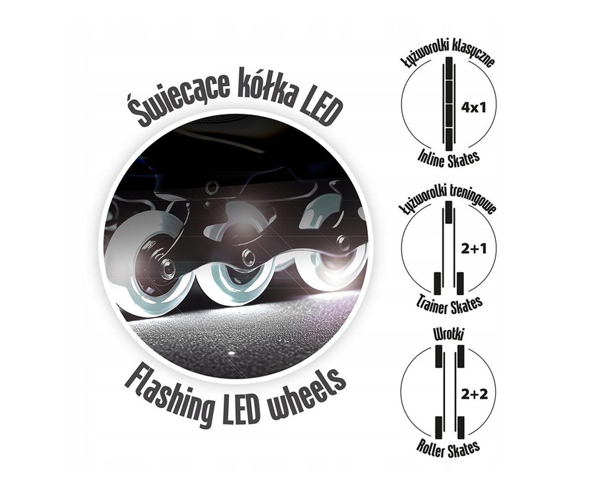 Pattini Regolabili 3 in 1 Spiderman