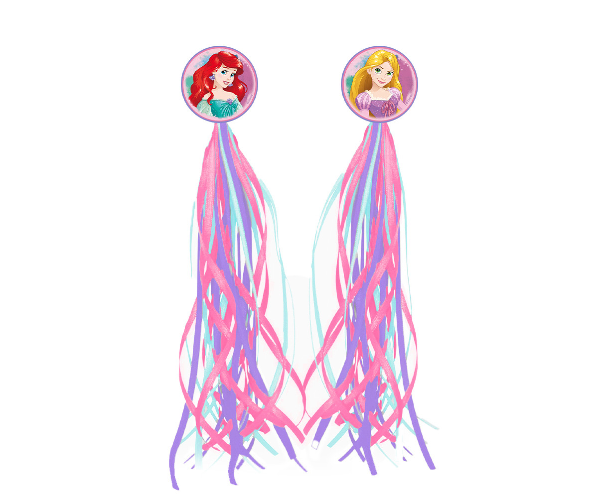 Decorazione Manubrio Frange Disney Princess