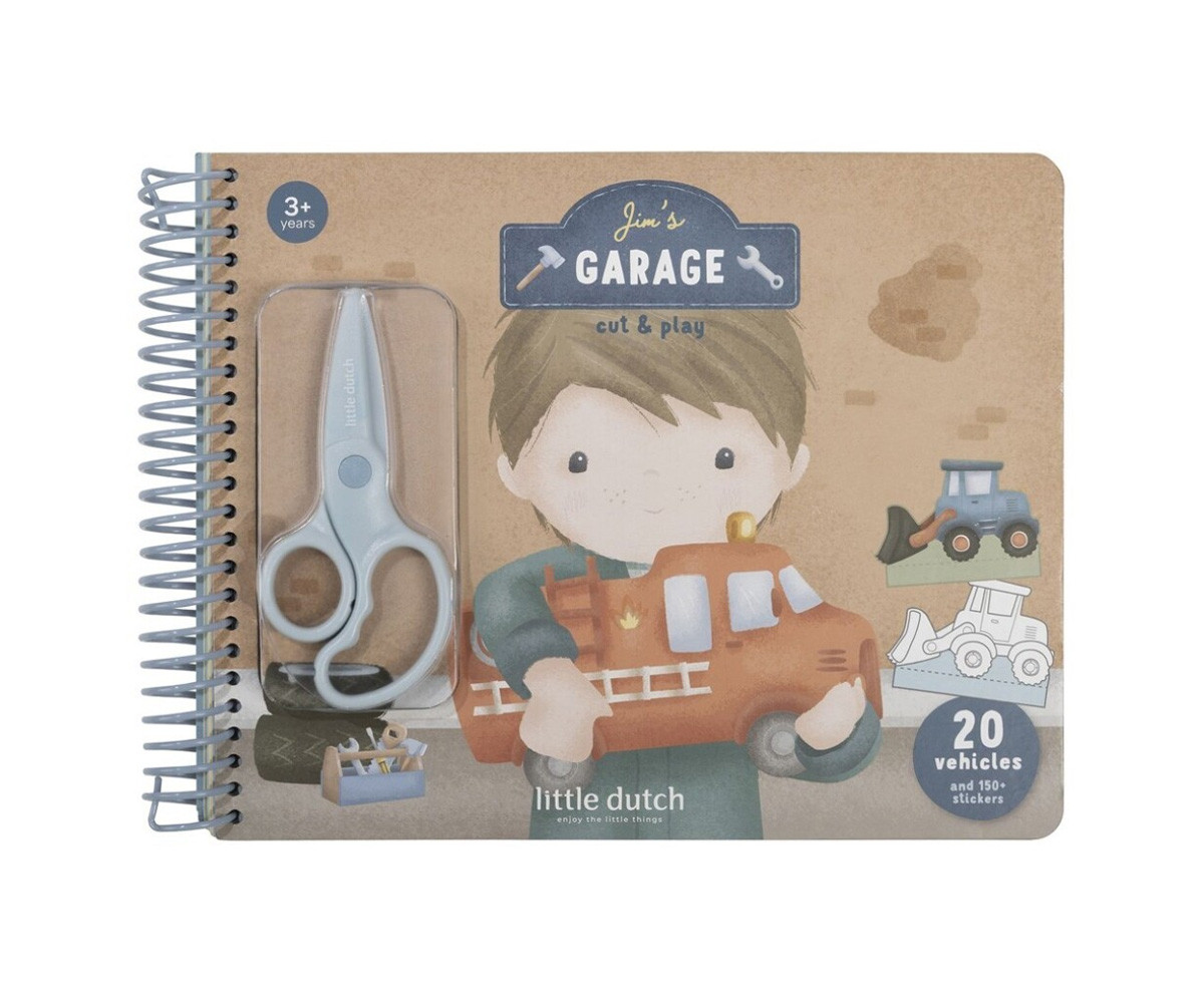 Libro Recorta y Pinta Vehículos