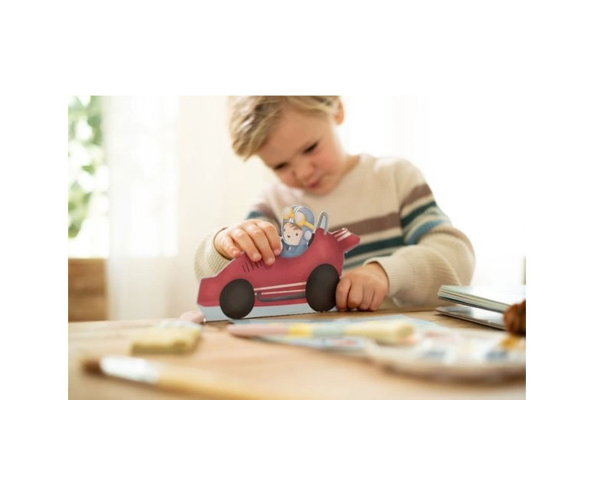 Libro Recorta y Pinta Vehículos