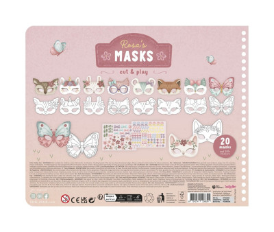 Libro Recorta y Pinta Máscaras