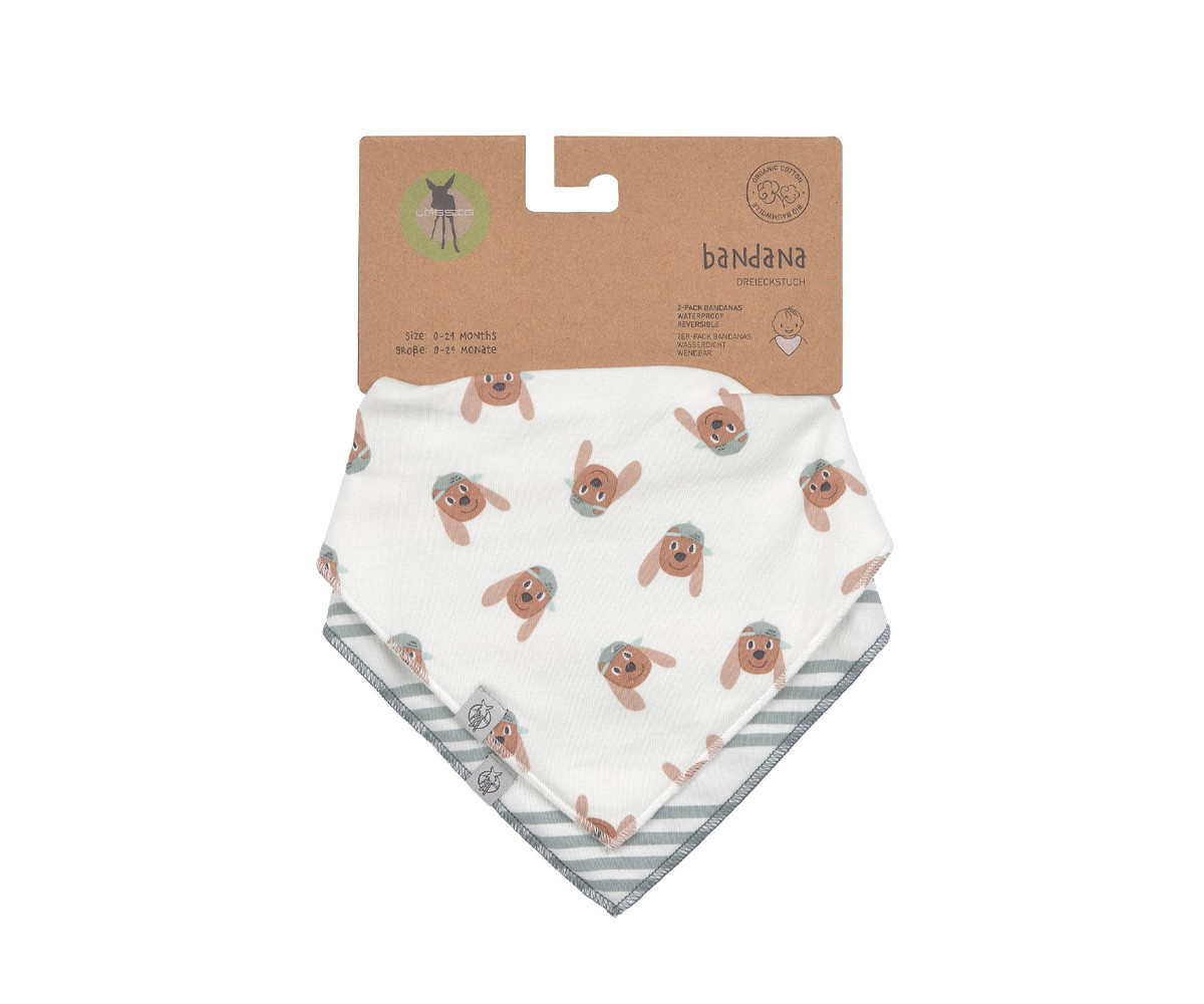 2 Bandana Mussolina Tiny Team Dog