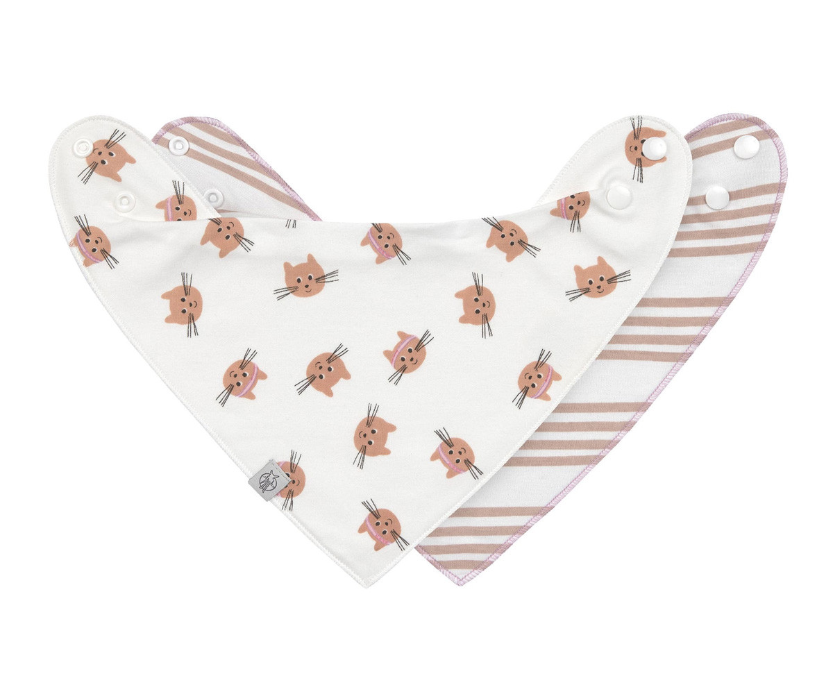 2 Bandana Mussolina Tiny Team Cat