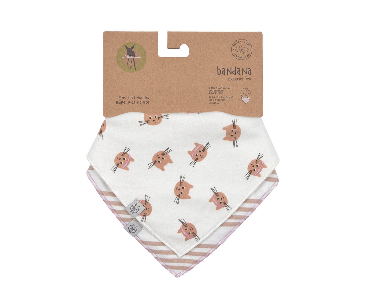 2 Bandana Mussolina Tiny Team Cat