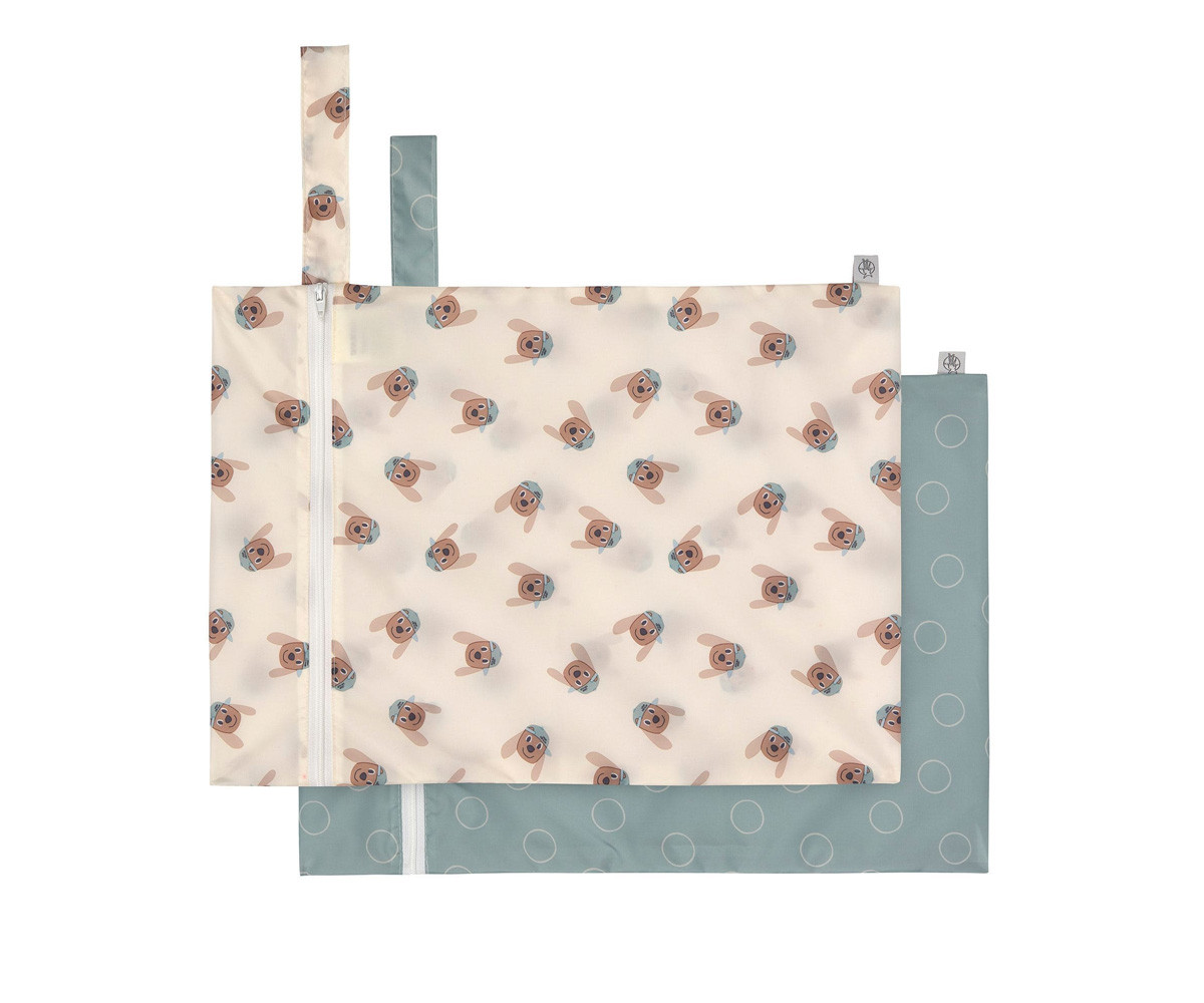 2 Bolsas Impermeables Tiny Team Dog