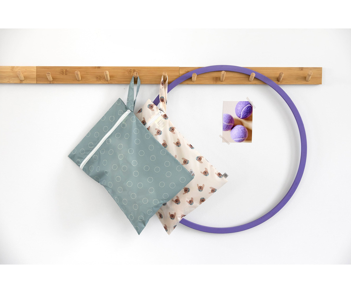 2 Bolsas Impermeables Tiny Team Dog