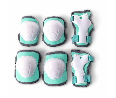 Protezioni Yvolution Turchese Taglia S