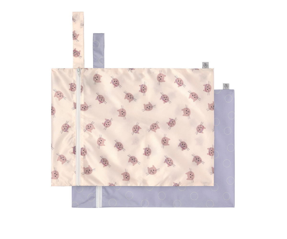 2 Bolsas Impermeables Tiny Team Cat