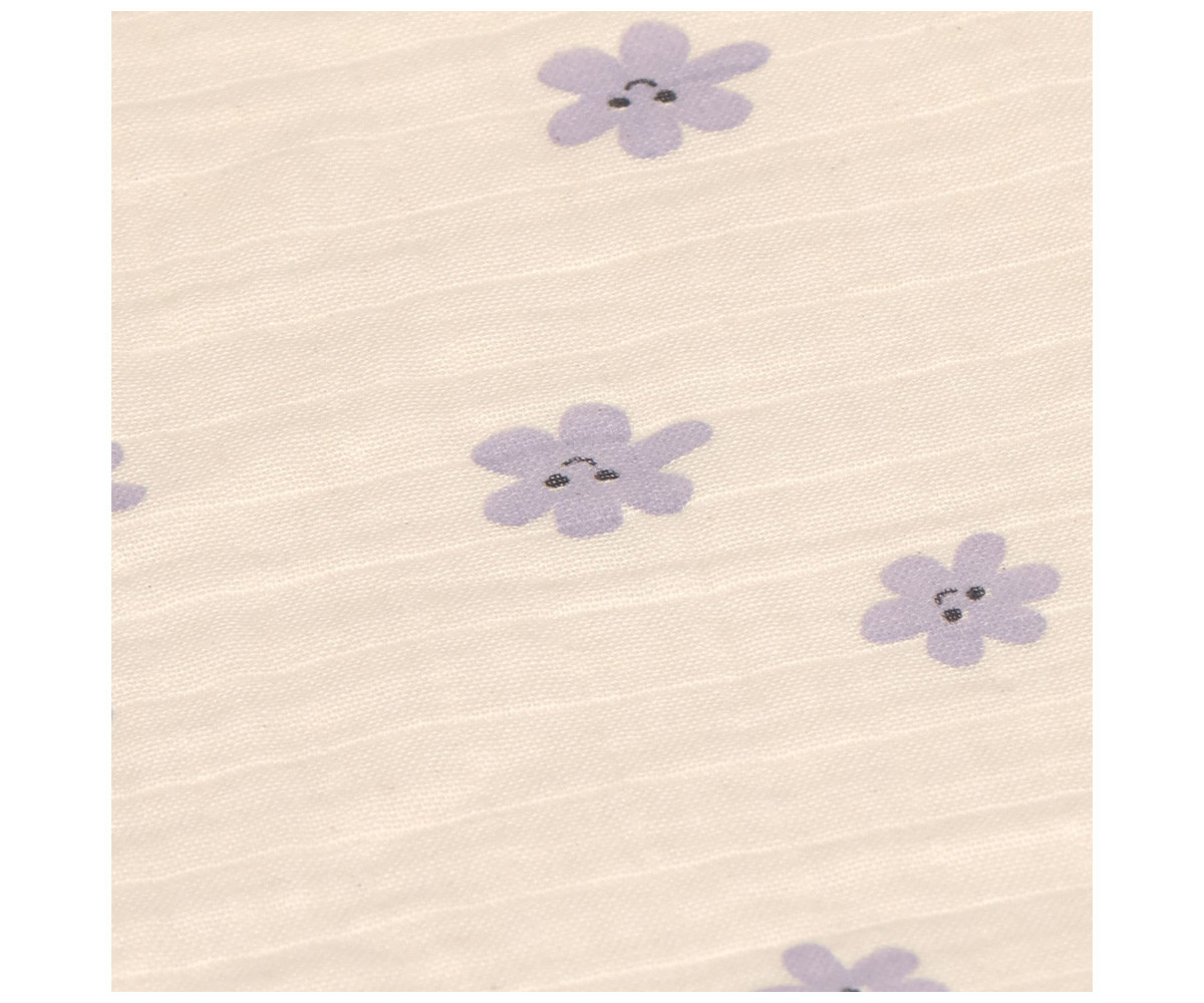3 Muselinas Tiny Team Pastel Lilac