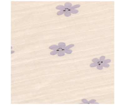 3 Muselinas Tiny Team Pastel Lilac