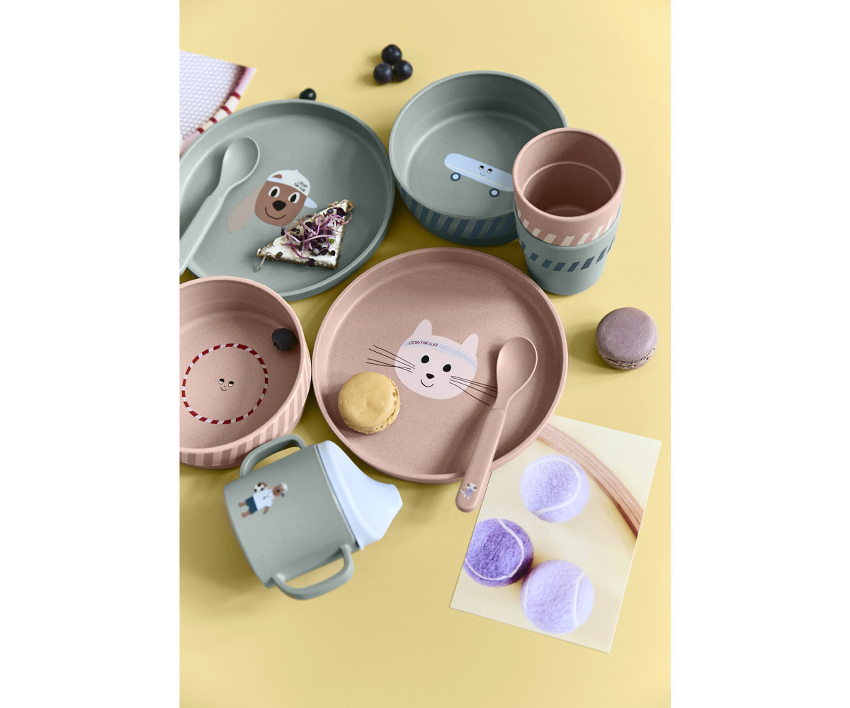 Ciotola Eco Antiscivolo Tiny Team Dog