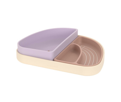 Set 3 Piatti Silicone Tiny Team Cat