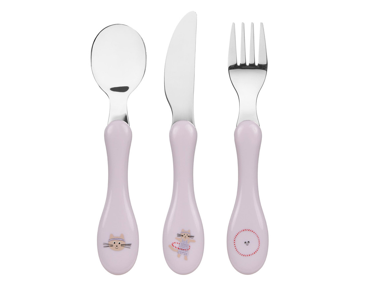 Posate Bimbi Tiny Team Cat