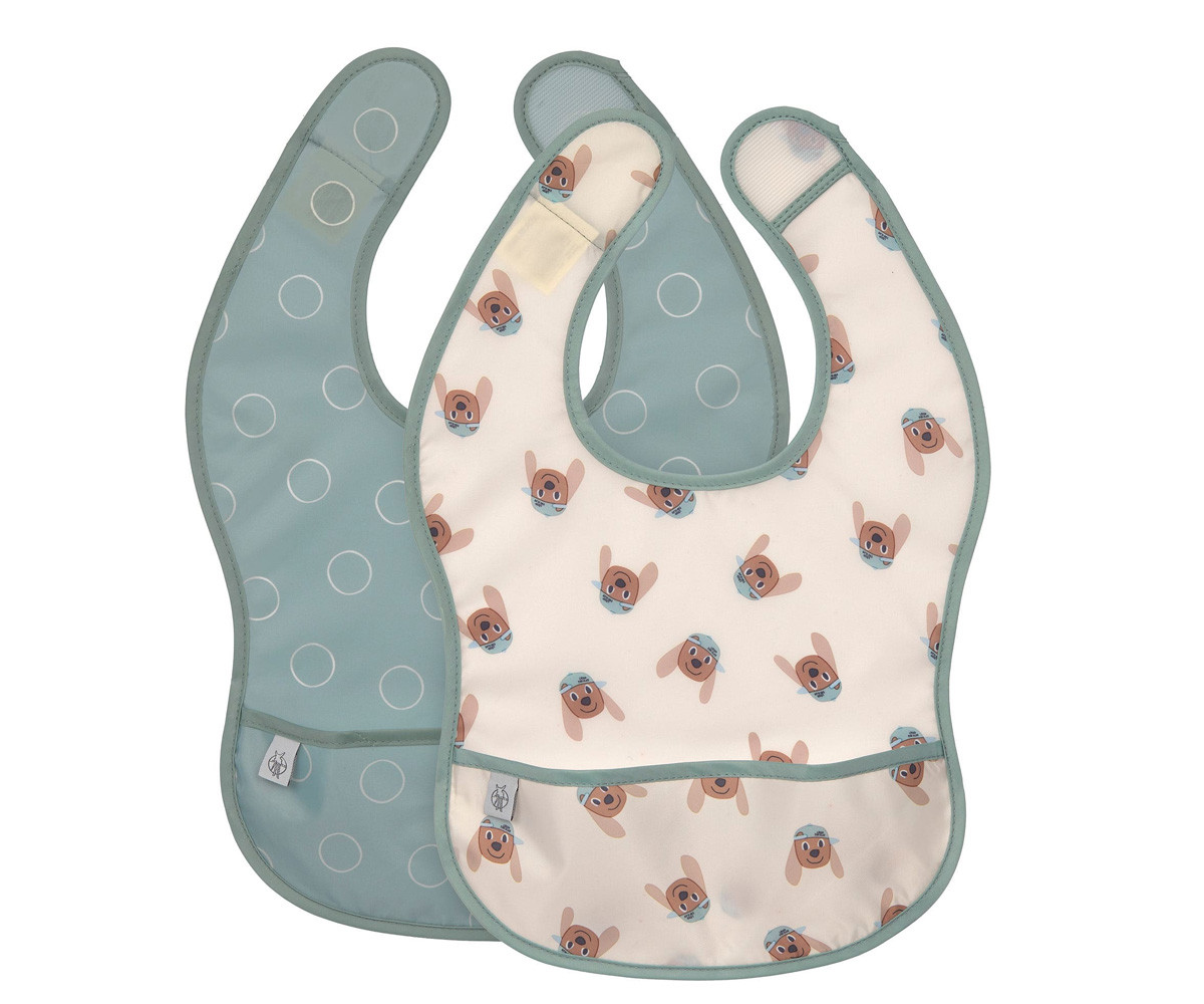 2 Bavagli Impermeabili Tiny Team Dog