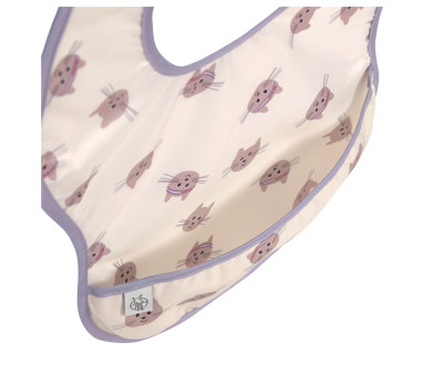 2 Bavagli Impermeabili Tiny Team Cat