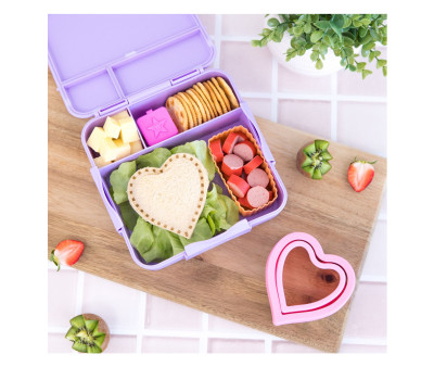 Moldeador y Cierre de Sándwich Corazón Lunch Punch