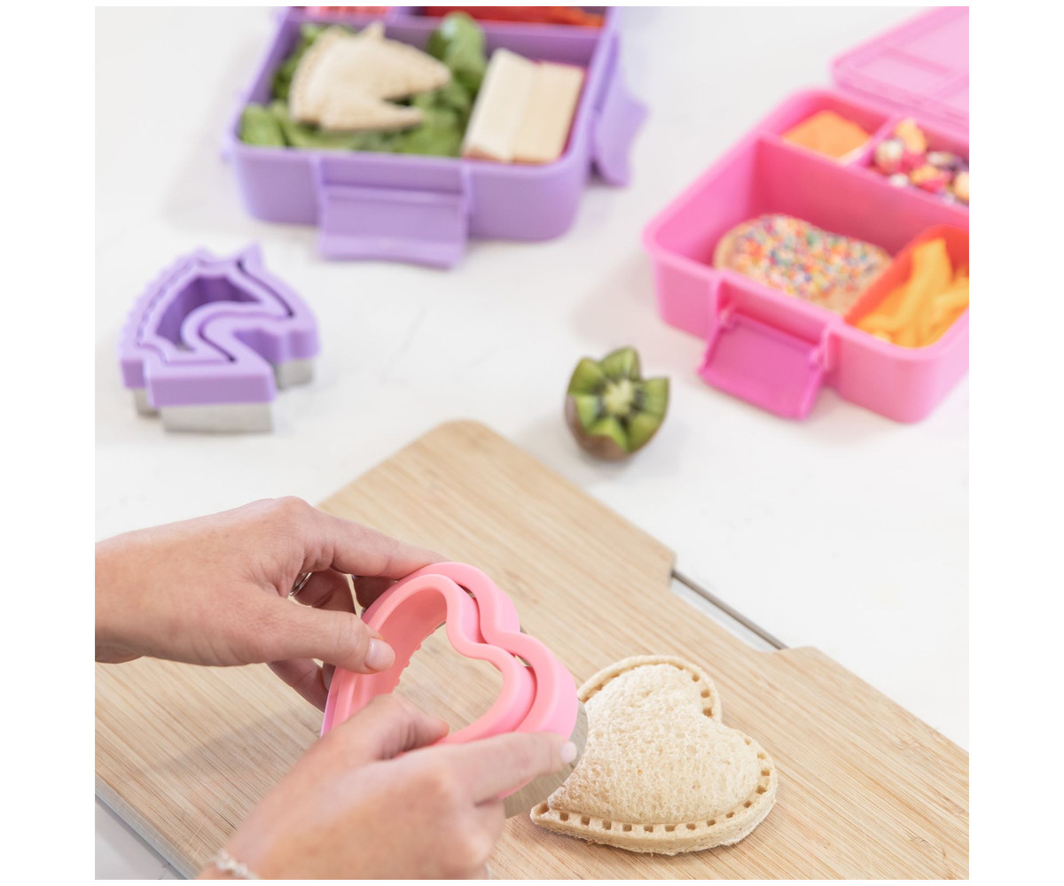 Moldeador y Cierre de Sándwich Corazón Lunch Punch