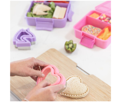 Moldeador y Cierre de Sándwich Corazón Lunch Punch