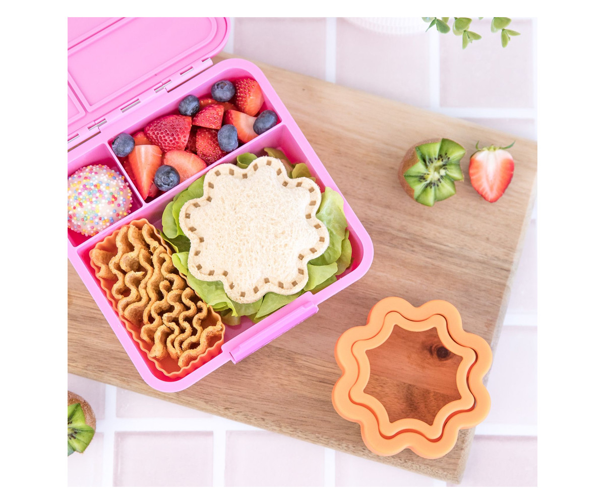 Moldeador y Cierre de Sándwich Flower Lunch Punch