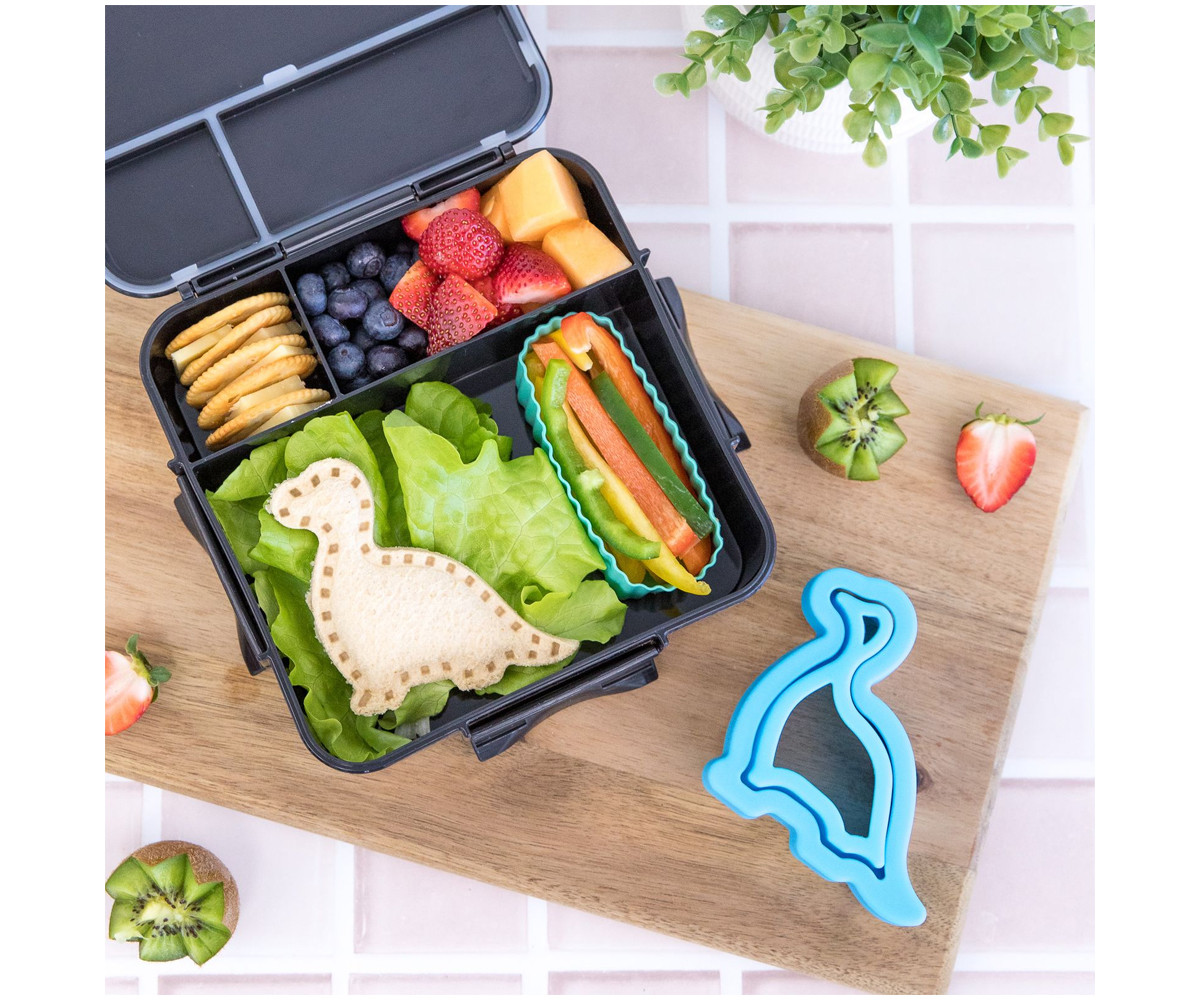 Moldeador y Cierre de Sándwich Dinosaurio Lunch Punch