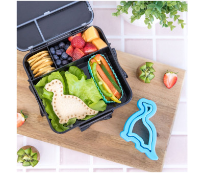 Moldeador y Cierre de Sándwich Dinosaurio Lunch Punch