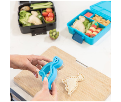 Moldeador y Cierre de Sándwich Dinosaurio Lunch Punch