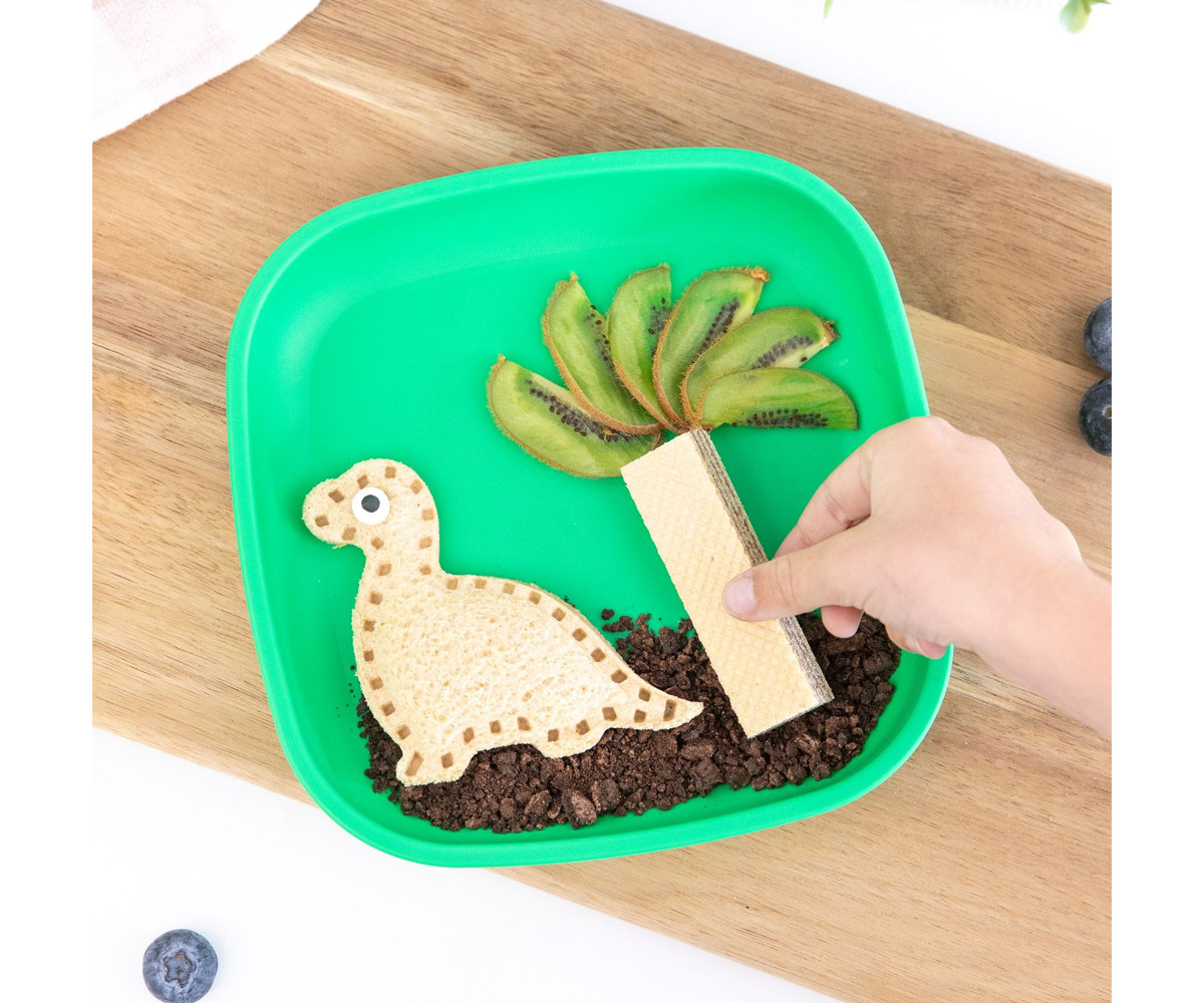 Moldeador y Cierre de Sándwich Dinosaurio Lunch Punch