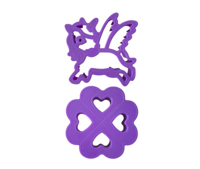 2 Cortadores de Sándwich Unicornio